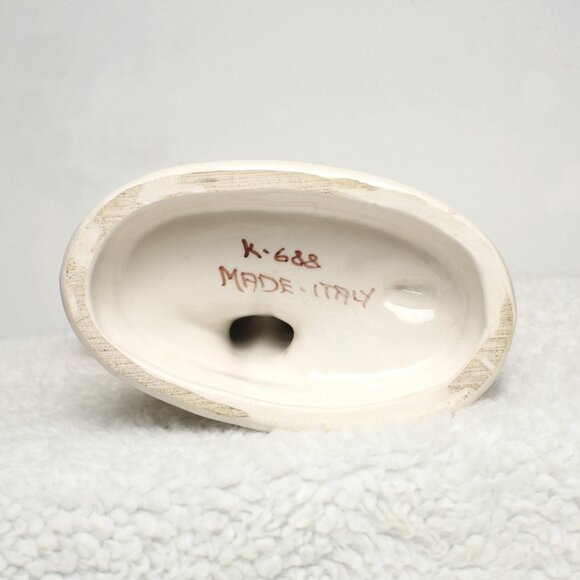 Italian Art Porcelain Bird Figurine Capodimonte Style  K-688 Italy Collectable - Picture 2 of 9